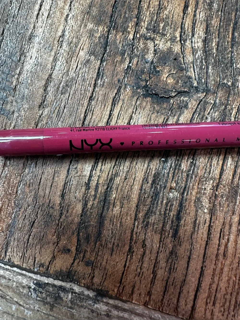 NYX Lip Liner & Crayon Set — Light Pink, Mauve Pink, Bright Red, Dusty Rose